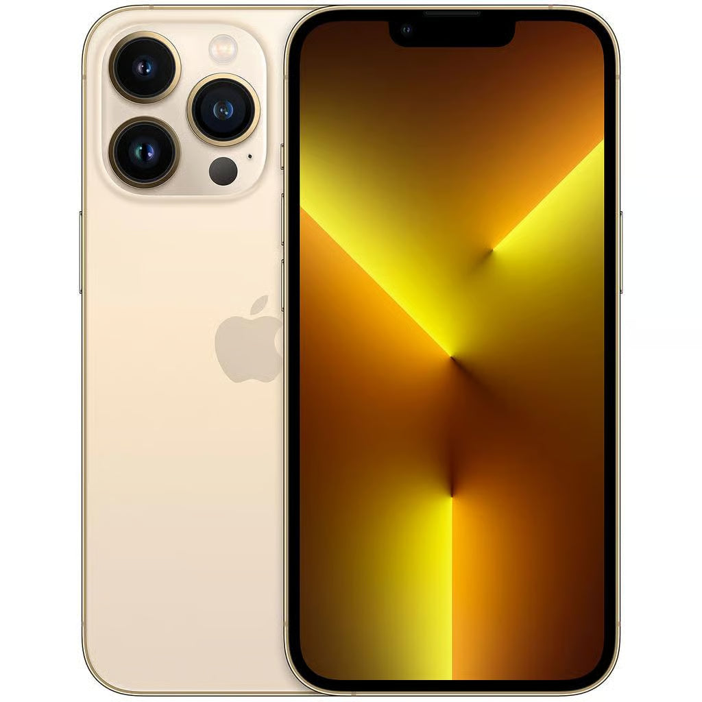 iphone 13 pro gold both