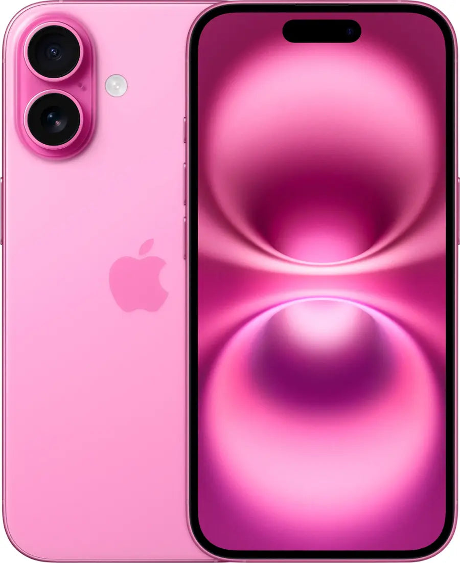 iPhone 16 pink both