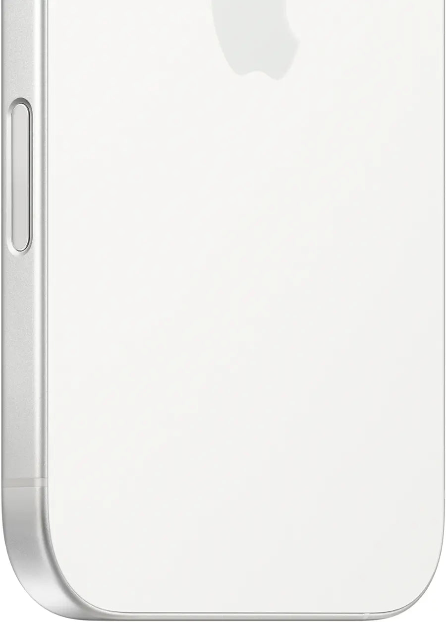 iPhone 16 white bottom back